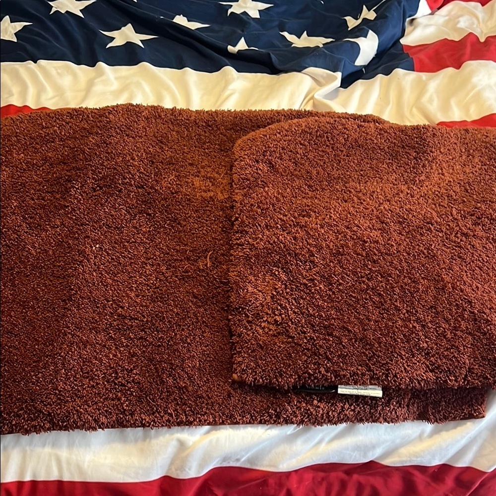 Tahari Terracotta Bath Mat Set
